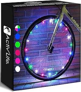 Active Life Bicycle Light Bike Rechargeable Reflective Rear Cycling Lights Spoke Front LED Decorative Light Wheel