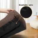 Dog Bed for Small and Mini Medium Dog,Cat Beds for Indoor Cats,Pet Bed for Puppy (Brown, Small)