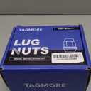 M14X1.5 Black Spike Lug Nuts - 24pcs OEM Wheel Lug Nuts Compatible with Grand Cherokee, Ram 1500, Tundra Sequoi, F-150, Expedition, Sierra 1500, Acorn Wheel Nuts with Socket Key