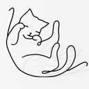 Matani Dog Wall Decor | Dog Wall Art | Metal Wall Art | Metal Wall Decor | Minimalist Room & Living Room Wall Dcor