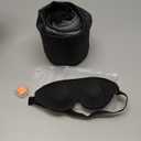 Purroch Advanced Memory Foam Neck Travel Pillow, Neck Pillow Airplane with Eye Mask & Ear Plugs, Designed for The Comfort of Travel & Office, Travel Pillow for Plane, Car, Home, Work, Dark Grey