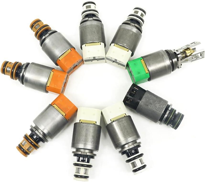 OEM 9pcs 8HP45 8HP70 Transmission Solenoid Kit 8-Speed Compatible with Au-di La-nd Ro-ver Ja-guar