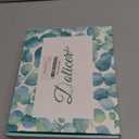 Dolicer 2 Packs 6FT Artificial Eucalyptus Garland with LED Light String, Faux Greenery Garland Hanging Fake Silver Dollar Eucalyptus Leaves Vines for Wedding Backdrop Arch Table Wall Party Home Decor