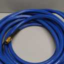 15FT-100FT,Heated Water Hose for RV,Heated Drinking Water Hose with Thermostat,Lead and BPA Free,1/2" Inner Diameter,Temperatures Down to -40F Self-Regulating,Blue Appearance (15FT)