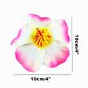 Artificial Hawaiian Flower Hair Clips,Bohemian Flower Hairpin for Seaside Holiday,Bridal Hair Bobby Pins Headwear,Hawaiian Beach Hair Accessories for Women Girls (Plumeria)