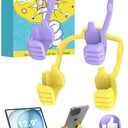 Stocking Stuffers for Teens Adults Kids Men Women: Tablet Stand for iPad Thumbs up Cell Phone Stand Holder for Desk Teen Girl Gifts Trendy Stuff for Wife Husband Guys Ideas Gifts for Christmas Pack Of 2