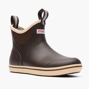 Women's 6 in Ankle Deck Boot Brown 6W