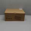 400W Outdoor Bluetooth Speakers, Wireless Sync Between Speakers, IPX5 Waterproof, Powerful Bass, Wall Mount for Patio, Porch, Gazebo, Garage, 2-Pack, White(MZ-621)