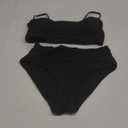 Swimwear Black 2 Pieces, XL