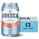 Fresca Peach Soda Soft Drink Fridge Pack Cans, 12 fl oz, 12 Pack (EXP 08/03/26)