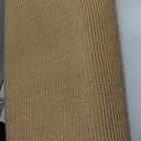 2x12 ft Washable Runner Rug Faux Jute Woven Texture