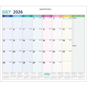 2026-2027 Magnetic Calendar for Refrigerator - 18 Monthly Calendar, Runs Now to Jun 2027, 13 x 11.3 In, Magnetic Fridge Calendar 2026 with Strong Magnets, Thick Paper, Ample Writing Space