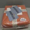 100% Cotton Waffle Weave Bed Blanket | Soft, Breathable, and Lightweight Blanket for All-Season | Perfect for Layering | Brielle Collection (Full/Queen, Burnt Orange)