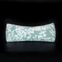 Buckwheat Neck Support Pillow Cervical Neck Cylinder Bolster Pillow,Buckwheat Hulls Adjustable Roll Pillow,Neck Pain Relief for Back and Side Sleepers Round Pillows for Lunch Break Green, 6*15 inch