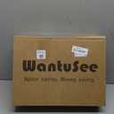 WantuSee Metal Wire Wall Mounted Magazine Holder, Wall Hanging Organizer holder for Files, Newspapers, Magazines with Tag Slot for Office, Home Organization, Black