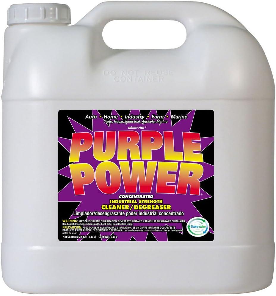 Purple Power (4322C-2PK) Industrial Strength Cleaner and Degreaser - 2.5 Gallon, (Case of 2)