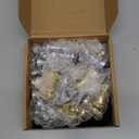 LuckyWish Staunton Weighted Metal Chess Pieces Chessmen with 2.6 Inch King Felted 2 Extra Queens Chess Pieces Only, No Board