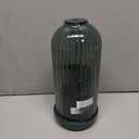 Zufudo Toothbrush Holders with Cover, Drainage Rotating Electric Toothbrush Organizer, 3 Slots Tooth Brush Holder for Bathroom Counter, Green