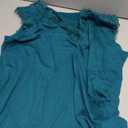 Women's Blouse T-shirt Blue L