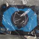 Case for iPad (A16)11th /10th Generation 11/10.9 Inch 2025/2022 with Screen Protector Rotating Stand Shoulder Strap Pencil Holder,Military Grade Shockproof iPad Case 10th Generation,Black Blue