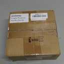 Geyoga 2 Pcs Acrylic File Holder Clear Mail Folder Organizer 5 Sections Multifunction Desktop Storage Letter Sorter Envelope Vertical Dividers for Office, Home, Desk Organization