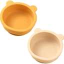 YIKANGHENG Thickened Silicone Bowl, 2 Pcs 310Ml Food Grade Bowl for Soup, Rice, Salad, Cereal, Breakfast, Dinner, Serving and Oatmeal at Home and Outdoors (2)