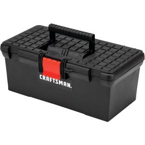 CRAFTSMAN Tool Box, Tool Storage, Lockable, Black, 16 Inch (CMST16005)