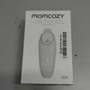 Momcozy Baby Nail File Electric, Gentle Baby Nail Trimmer Electric, Baby Nail Clipper with Night Light, 7 Grinding Head Replacement Pads, Green