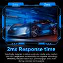 22Inch FHD(1920x1080) Computer Monitor,75Hz IPS,AMD FreeSync 100% sRGB,90% DCI-P3,HDMI2.0,VGA,VESA,Hdmi Monitor for Games and Office