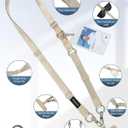 VVAAGG Cell Phone Lanyard for iPhone: Adjustable Phone Strap Crossbody Neck and Wrist Strap Anti-Theft Lanyard Travel Essential Compatible for iPhone Android Smartphones Khaki