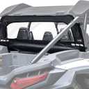 StarknightMT 2024 RZR XP 1000 Soft Rear Windshield Compatible with 2024 2025 Polaris RZR XP 1000/XP 4 1000 Back Dust Panel Waterproof Back Window with Zipper Block Wind Winter Accessories
