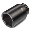 TEKTON 1/2 Inch Drive x 38 mm Deep 6-Point Impact Socket | SID23138