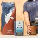 La Colombe Corsica Dark Roast Drip Grind Ground Coffee - Notes of Baker's Chocolate, Red Wine & Spices, 12 Ounce (Pack of 4)