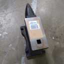 Zevemomo Cast Iron Anvil, 100lbs Single Horn Anvil, Anvils for Blacksmithing with Large Counterop, High Hardness Rugged Round Horn for Bending & Shaping Suit Forging for Blacksmith Tools-Black