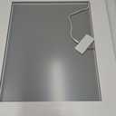 ROLOVE 22x20 Inch Lighted Vanity Mirror, 3 Color Modes, Dimmable, White