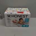 The Honest Company Comfort Dry Disposable Daytime Diapers for Sensitive Skin, Hypoallergenic, Fragrance-Free, Multi-Colored Giraffes + Barnyard Babies, Club Box, Size 2 (12-18 lbs), 72 Count