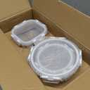 24-Piece Glass Food Storage Containers with Upgraded Snap Locking Lids,Glass Meal Prep Containers Set - Airtight Lunch Containers, Microwave, Oven, Freezer and Dishwasher,White