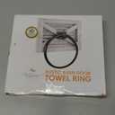 Autumn Alley Farmhouse Decor Hand Towel for Bathroom - Rustic Hand Towel Holder - Rustic Towel Rack Holder, Wall Mounted, Bathroom Decor Towels Mix of Wood (White)