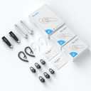 [2 Pack] Bluetooth Earpiece Wireless Handsfree Headset V5.0 24 Hrs Driving with Mic 60 Days Standby Bluetooth Headset for iPhone Android Samsung Driver