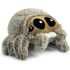 Spider Plush Toy, 7.87in Cute Jumping Spider Stuffed Animal, Soft Cartoon Plush for Kids, Desk Decor & Gift