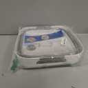 2.9 Gal(11L) Collapsible Wash Basin with Drain Plug, Space Saving Multiuse Foldable Sink Tub,Dishpan,RV camping sink,Vegetable Washing basin,Ice Beverage Tubs,Laundry & Kitchen Use (White)