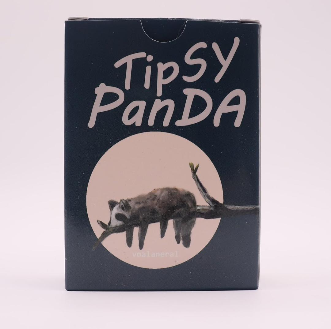 Tipsy Panda Easy Going Friendly Drinking Cards Party Game for Friends and Family Creating Precious Memories Together