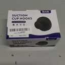 Bntuk Suction Cup Hooks for Shower - 4 Pack, Silver