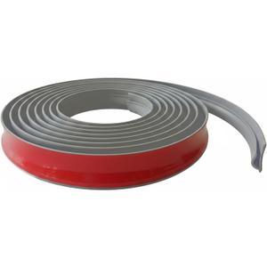 3ft Carpet Edge Trim, Carpet to Tile Transition Strip, Flexible Cuttable Floor Transition Strip, Threshold Cover for Doorways with a Height Less Than 5 mm Gray