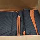 Simpli-Magic Heavy Duty Padded Moving Blankets 72" x 40" 12 Pack Packing Blankets, Furniture Covers for Moving