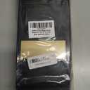 FireKylin 100 Pcs Resealable Bags, 4.7" x 7.9" Stand Up Black Paper Bags with Matte Window, Zipper Food Storage Bags for Packaging Products, Reusable, Sealable