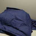 Bare Home Coverlet Set - Standard - Lightweight Bed Decor - Comforter Alternative - All-Season Quilted Bedspread (Size Standard Dark Blue)