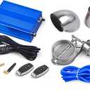 Universal 2.5" Vacuum Valve Exhaust Cutout with Remote Controller and Vacuum Pump
