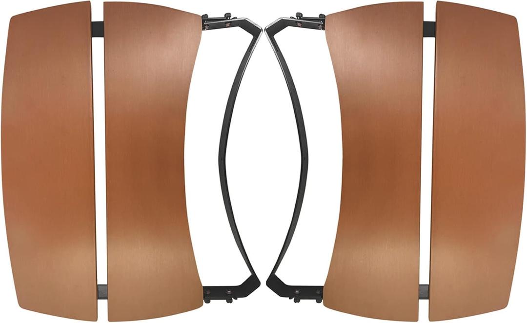 Side Shelves Big Green Egg Accessories, Composite 2 Slat Egg Mates for Large Big Green Egg with Folding Side Shelves Replacement Parts Grill & Smoker Accessories