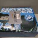 Bulldogology Cargo Liner for SUV - Heavy Duty Pet Trunk Liner Cargo Cover - Waterproof Cargo Cover for Dogs Hair, Muddy Paws - Protector Cargo Mats for Back of SUV (Large, Black)